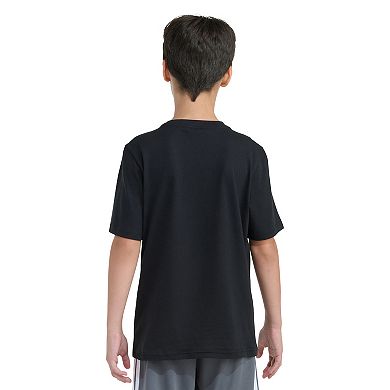 Boys 8-20 adidas Short Sleeve Chrome Dip Logo Graphic Tee