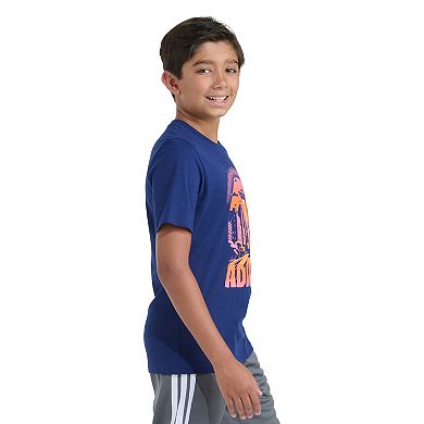 Boys adidas Short Sleeve Space City Graphic Tee