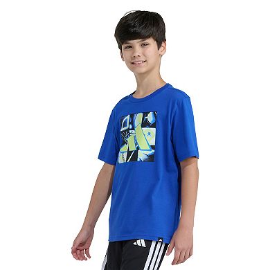 Boys 8-20 adidas Short Sleeve Sport X-Ray Logo Graphic Tee