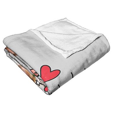 Warner Bros. Elf 4 Food Groups Silk Touch Throw Blanket 50x60 Inches