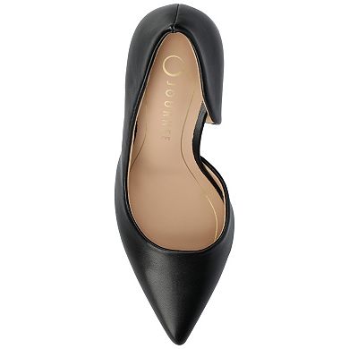 Journee Blanca Women's Pointed Toe Stiletto Heel Pumps