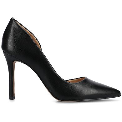 Journee Blanca Women's Pointed Toe Stiletto Heel Pumps