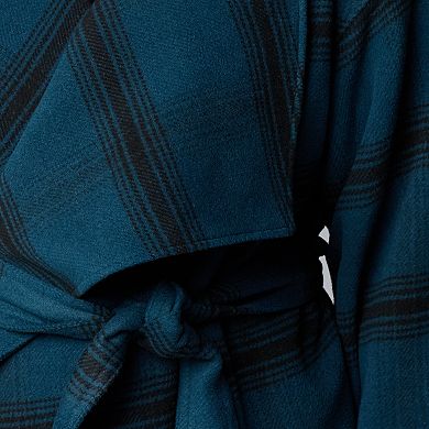 Plus Size Simply Vera Vera Wang Drape Collar Overcoat