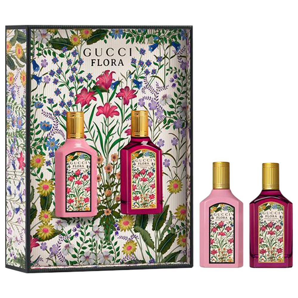 Gucci Mini Duo Floral Gorgeous Gardenia Perfume Gift Set