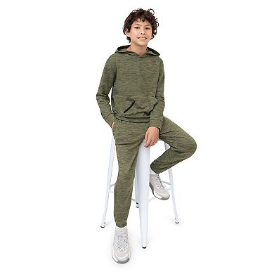 Boys 8-20 Layer 8 Poly Cashmere Hoodie & Jogger 2-pc. Set