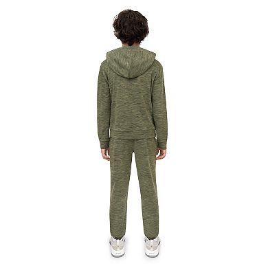 Boys 8-20 Layer 8 Poly Cashmere Hoodie & Jogger 2-pc. Set