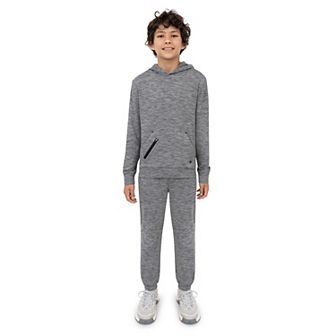 Boys 8-20 Layer 8 Poly Cashmere Hoodie & Jogger 2 pc Set