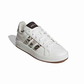 adidas Grand Court 3.0 Little Kid Girls Lace-Up Sneakers