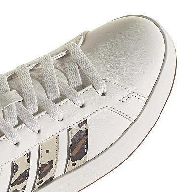 adidas Grand Court 3.0 Little Kid Girls Lace-Up Sneakers