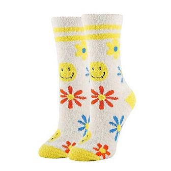 Women's Crew Socks -Happy Times