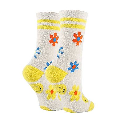 Women's Crew Socks -Happy Times