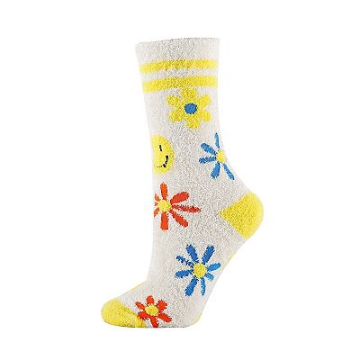 Women's Crew Socks -Happy Times