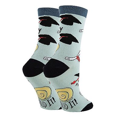 Women's Crew Socks -Snailed It