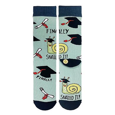 Women's Crew Socks -Snailed It