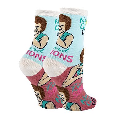 Women's Crew Socks -Never Give Up