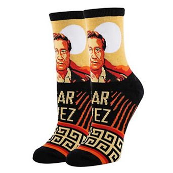 Women's Crew Socks -Cesar Chavez