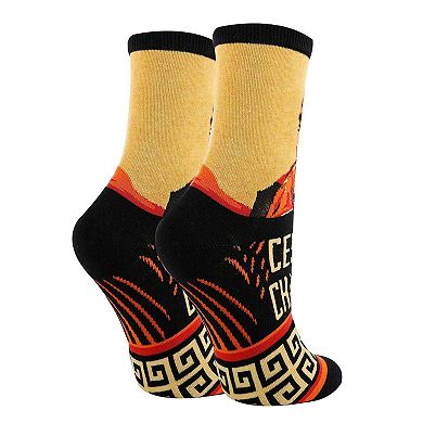 Women's Crew Socks -Cesar Chavez