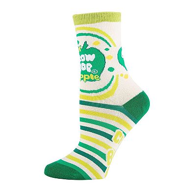 Women's Crew Socks -Sour Apple Pop