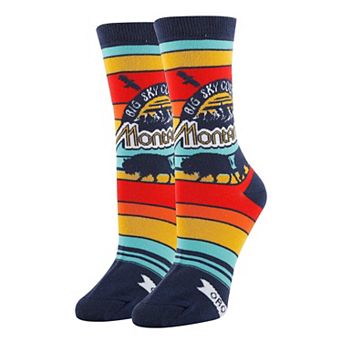 Women's Crew Socks -Montana