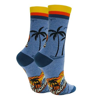 Women's Crew Socks -Encinitas