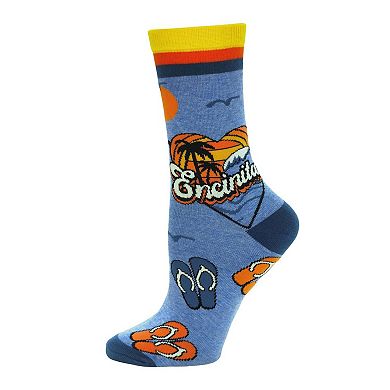 Women's Crew Socks -Encinitas