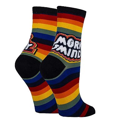 Women's Crew Socks -Mork And Mindy
