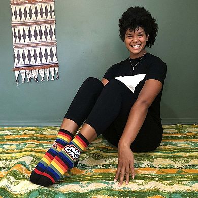 Women's Crew Socks -Mork And Mindy