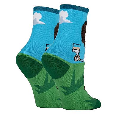 Women's Crew Socks -Let's Paint