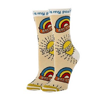 Women's Crew Socks -Positive