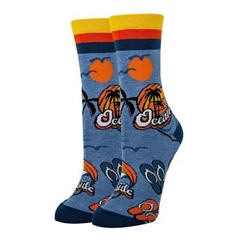 Women's Crew Socks -Oceanside