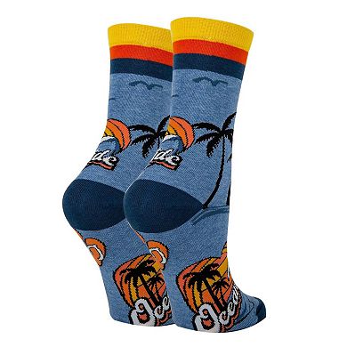 Women's Crew Socks -Oceanside