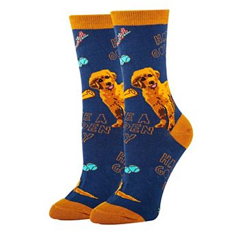 Women's Crew Socks -Golden  Sock