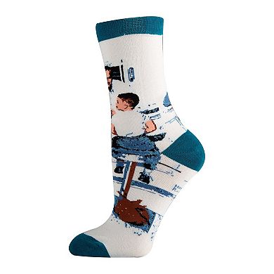 Women's Crew Socks -Runaway