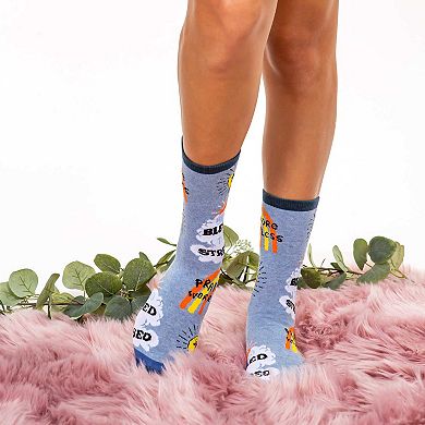 Women's Crew Socks -Too Blessed