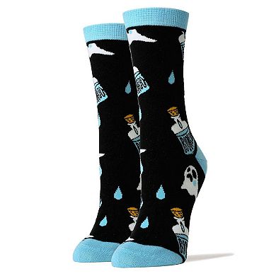 Women's Crew Socks -Boo Hoo Women's