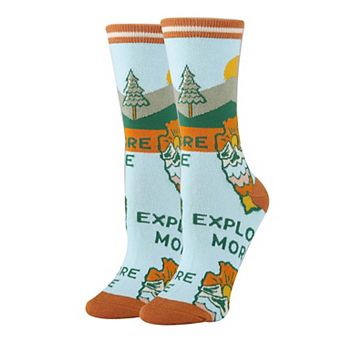Women's Crew Socks -Explore More