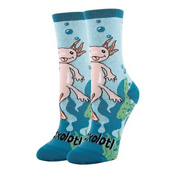 Women's Crew Socks -Axolotl Spirit