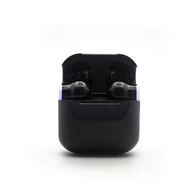 Neon Light TWS Wireless Earbuds, Black