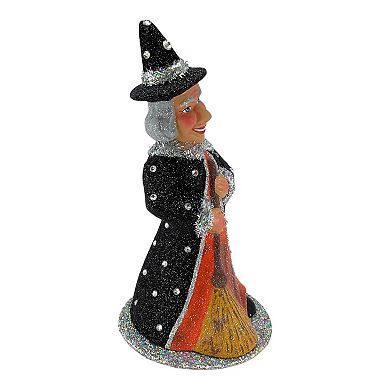 Pinnacle Peak Trading Schaller Halloween Witch German Paper Mache Container