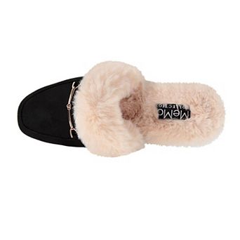Women's The Brixton Mule Faux-Fur Lined Loafer Slippers