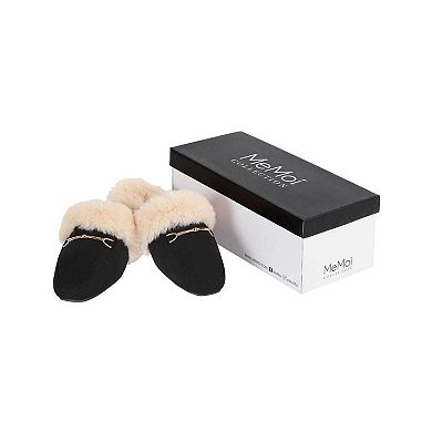 Women's The Brixton Mule Faux-Fur Lined Loafer Slippers