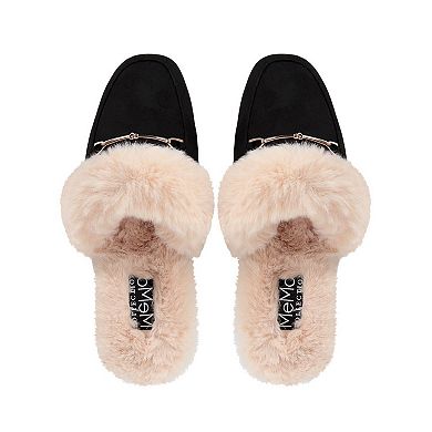 Women's The Brixton Mule Faux-Fur Lined Loafer Slippers