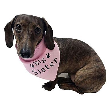 Midlee Big Sister Dog Bandana