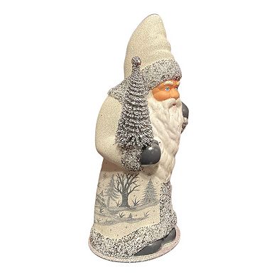 Pinnacle Peak Trading Ino Schaller Forest Bliss Santa Le Christmas Paper Mache Candy Container