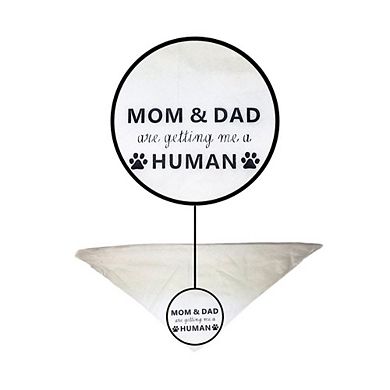Midlee Mom & Dad are Getting me a Human Dog Bandana