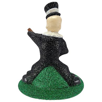 Pinnacle Peak Trading Company Ino Schaller Paper Mache Dancing Skeleton Halloween Candy Container