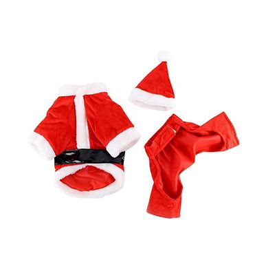 Midlee Dog Santa Claus Costume