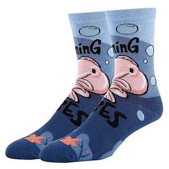 Men's Crew Socks -Morning Blob Vibes