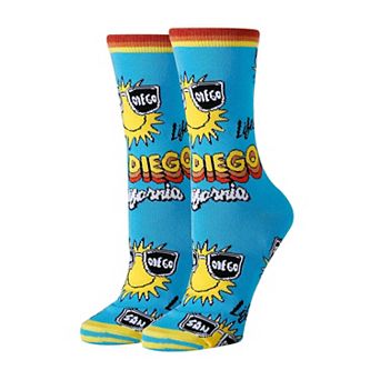 Women's Crew Socks -San Diego