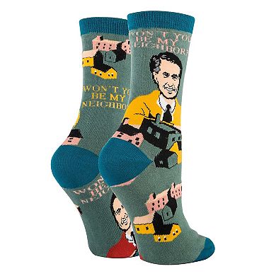 Women's Crew Socks -Be My Neighbor